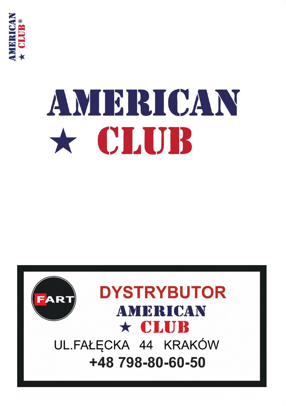 American Club · Jesień/Zima 2026 — strona 1