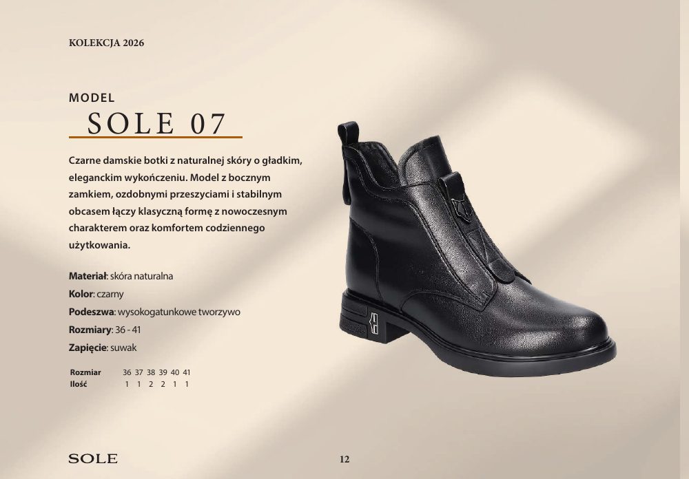 Sole · Zima 2026 — strona 12
