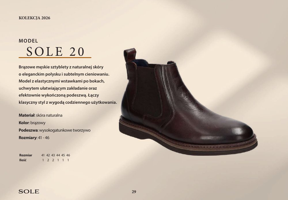 Sole · Zima 2026 — strona 29